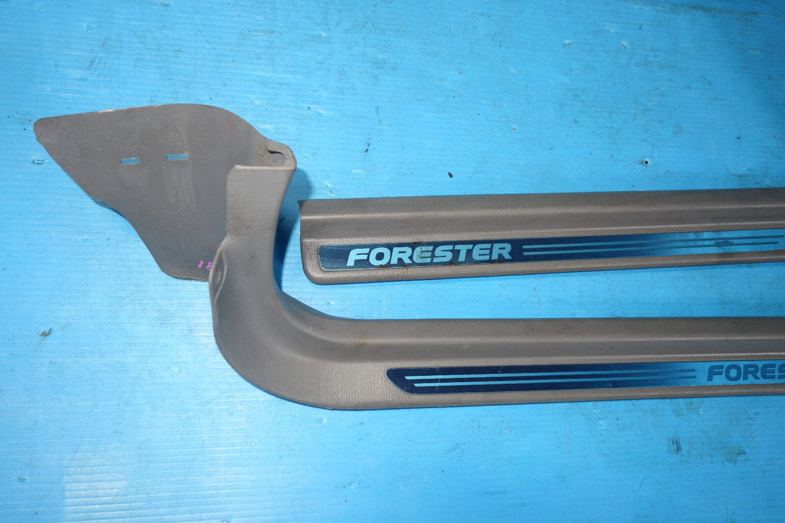 JDM Subaru Forester Door Sills Scuffs Kick Plates Steps 2003-2008 SG SG5 SG9