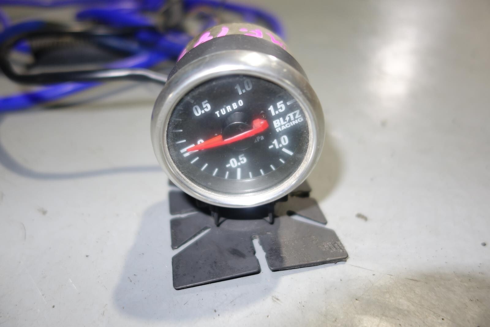 JDM Blitz  Racing Turbo Boost Gauge Racing Meter Genuine Universal Fitment