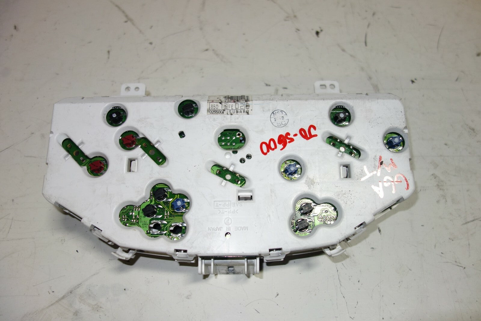 JDM Subaru Impreza / WRX OEM Gauge Cluster Speedometer Manual 2004-2005
