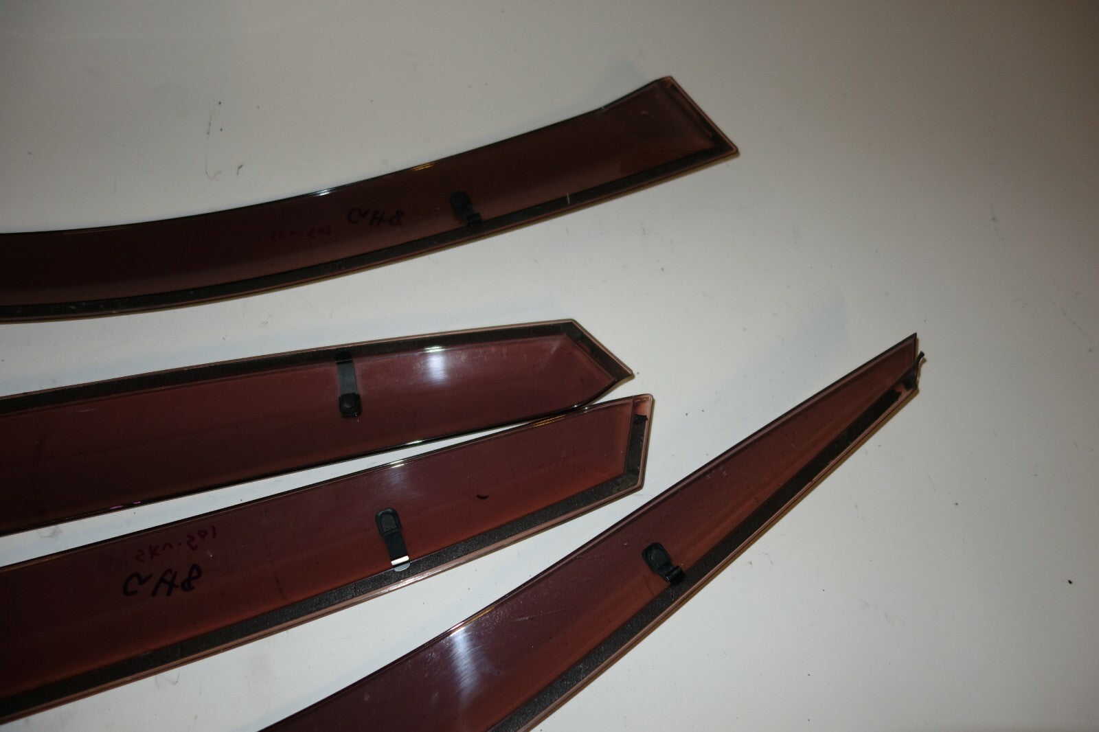 Subaru Impreza WRX STi Wagon Window Visors Rain Guards JDM Rare 2008-2014