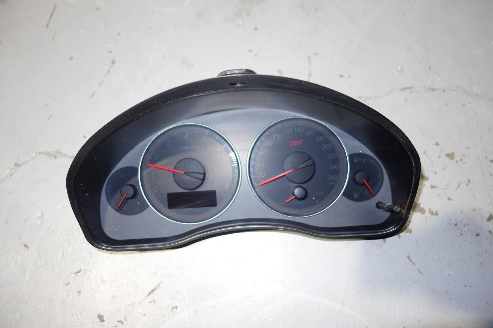 JDM Subaru Legacy S402 Tuned By STi Gauge Cluster Speedometer 260K/H