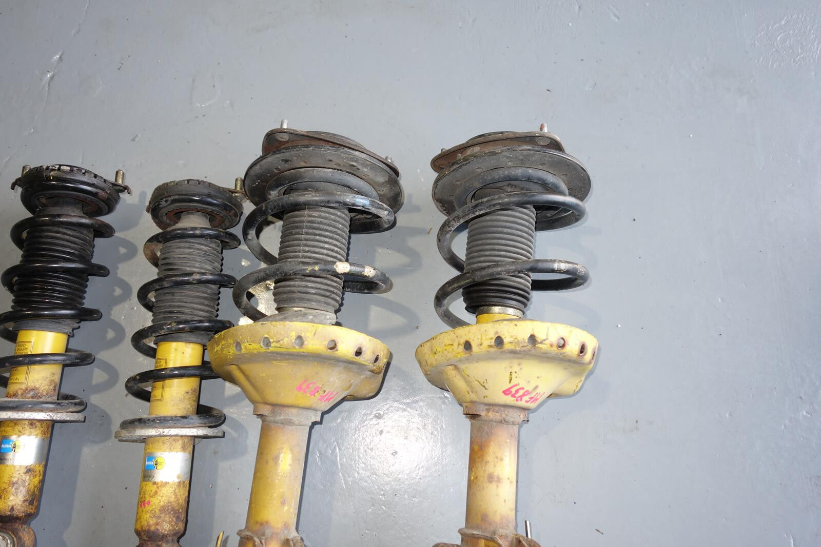 JDM Subaru Legacy Bilstein Shock Spring Strut Front Rear Suspension 05-09 MF-833