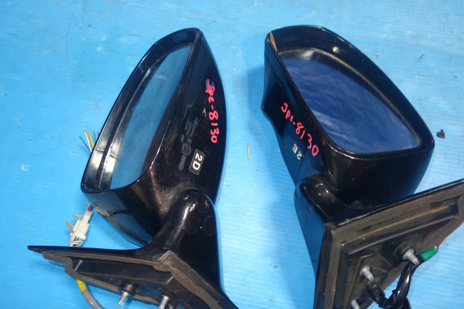 JDM Nissan Fuga Infiniti M35 M45 Power Folding Mirrors with Camera 2006-2010 RHD