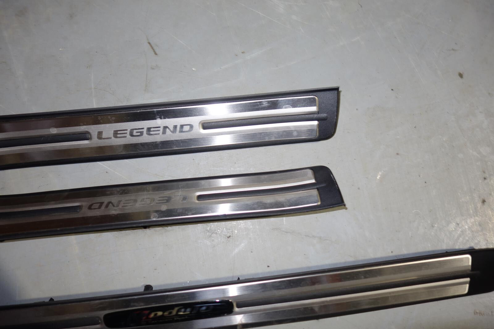 2005-2008 Acura RL MODULO Door Sills Scuffs Kick Plates Honda Legend KB1 JDM