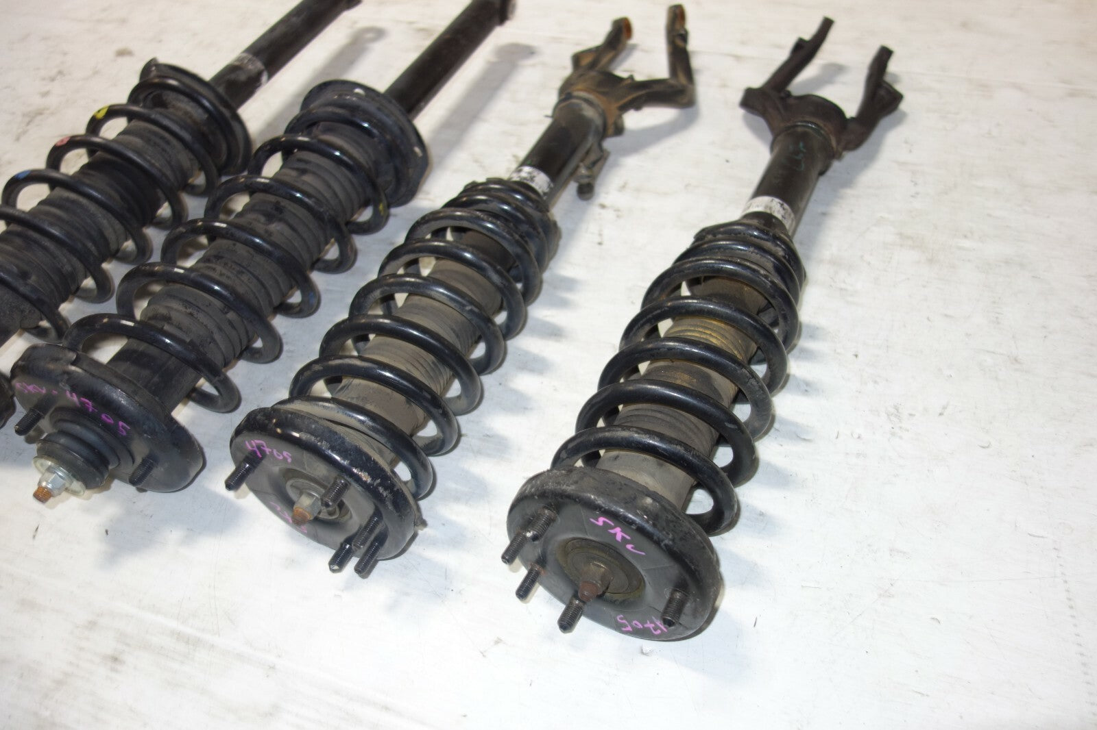JDM Acura TSX CL7 Front / Rear Shocks Struts Coil Springs Suspension 2004-2008