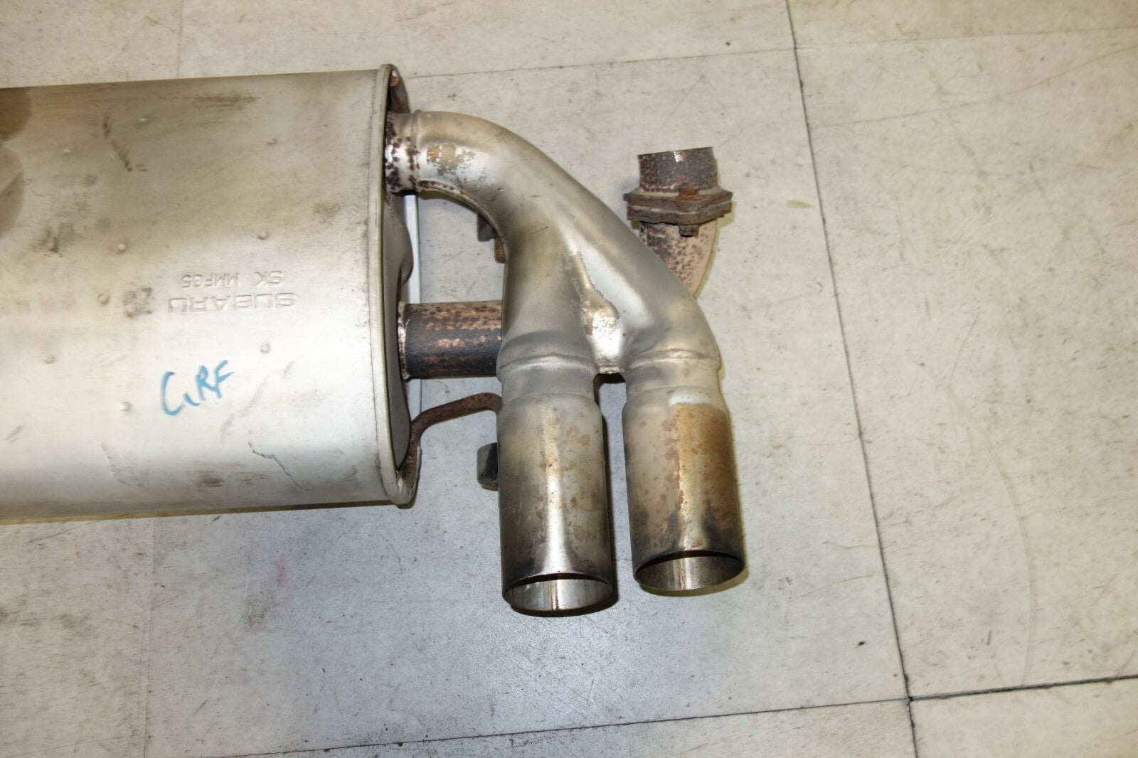 JDM Subaru Impreza WRX STI GRF Exhaust Muffler Axle Back MMFG5 2008-2014