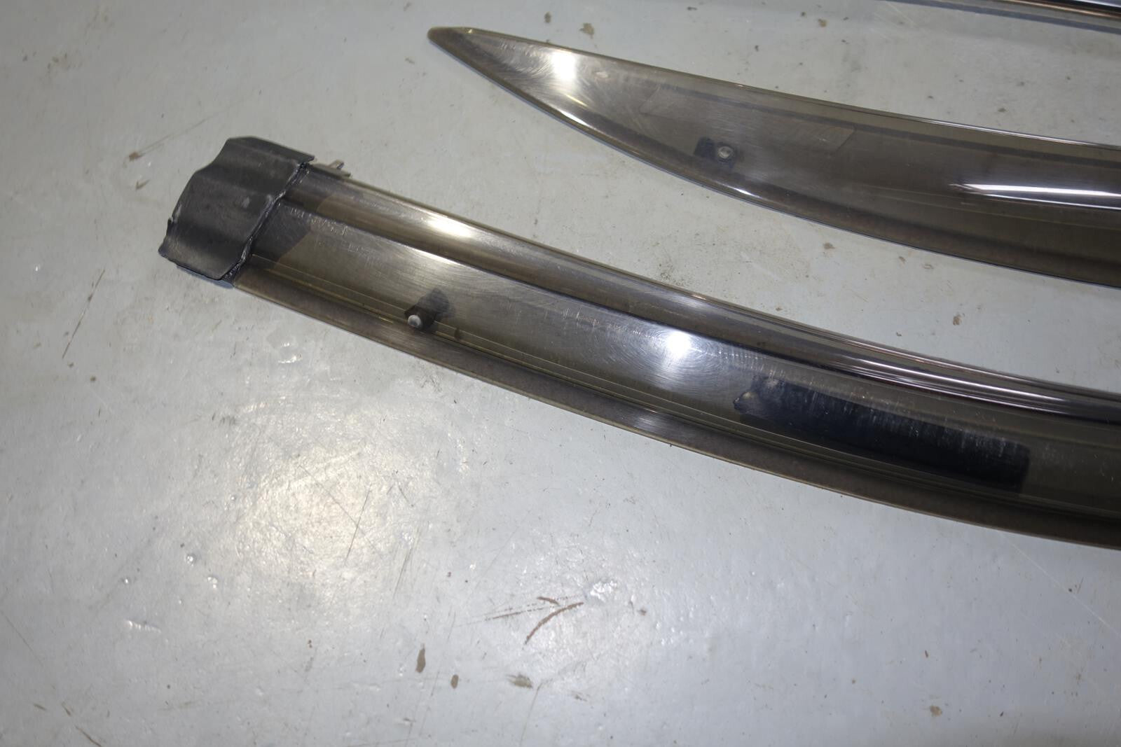 JDM Acura RL OEM Mugen Window Visors Rain Guards 2005-2008 Honda Legend KB1