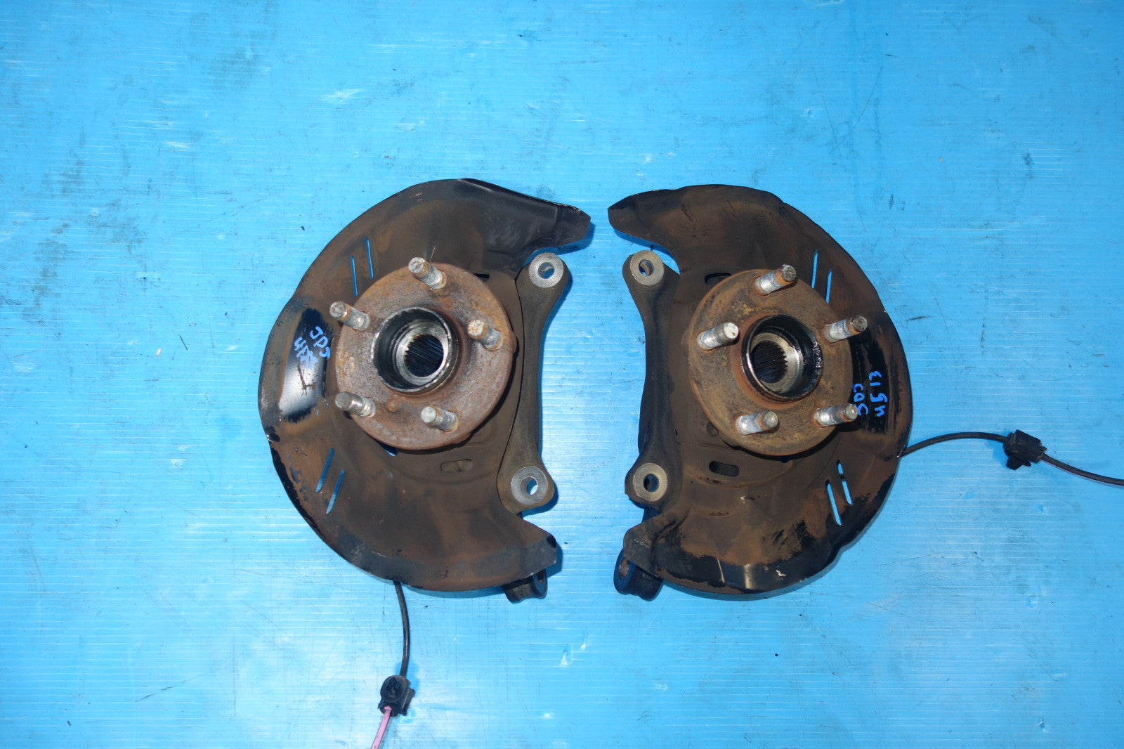 JDM Subaru Legacy Outback OEM Front Wheel Hubs Bearing Knuckle Spindle 2005-2014