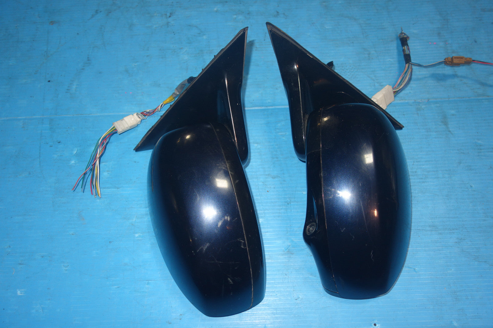 JDM Nissan Fuga Infiniti M35 M45 Power Folding Mirrors with Camera 2006-2010 RHD