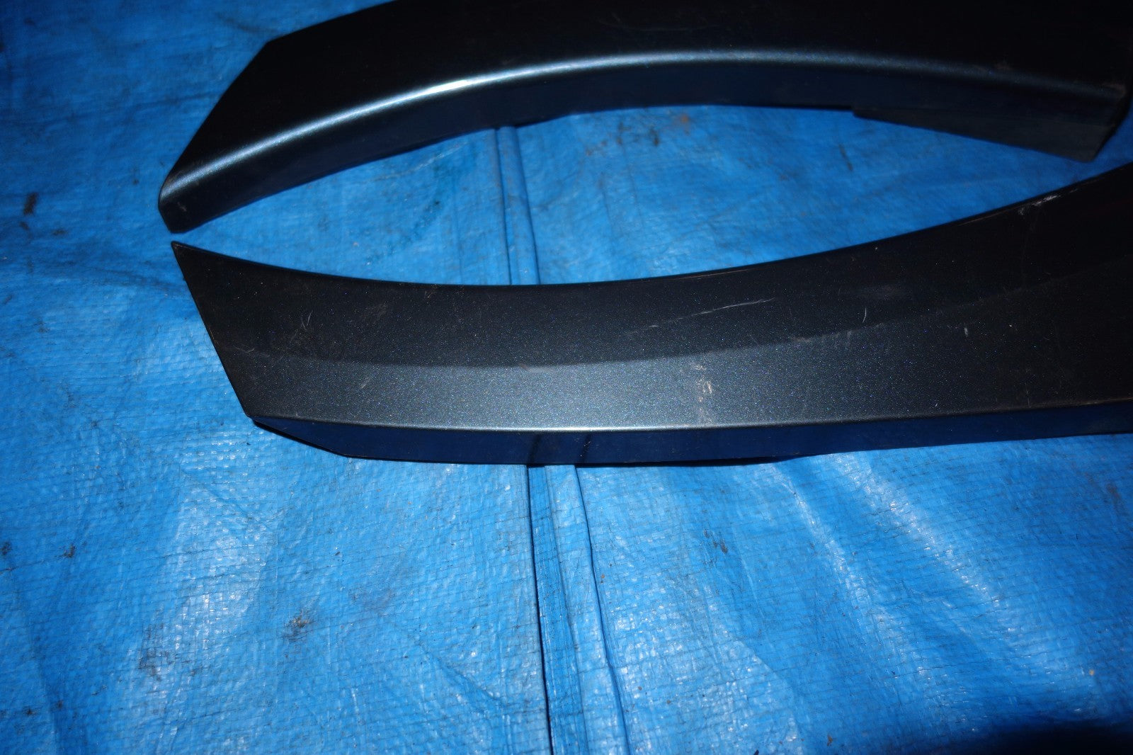 JDM Subaru Legacy OEM Quarter Panel Trim Moulding Molding Pair Blue 2005-2009