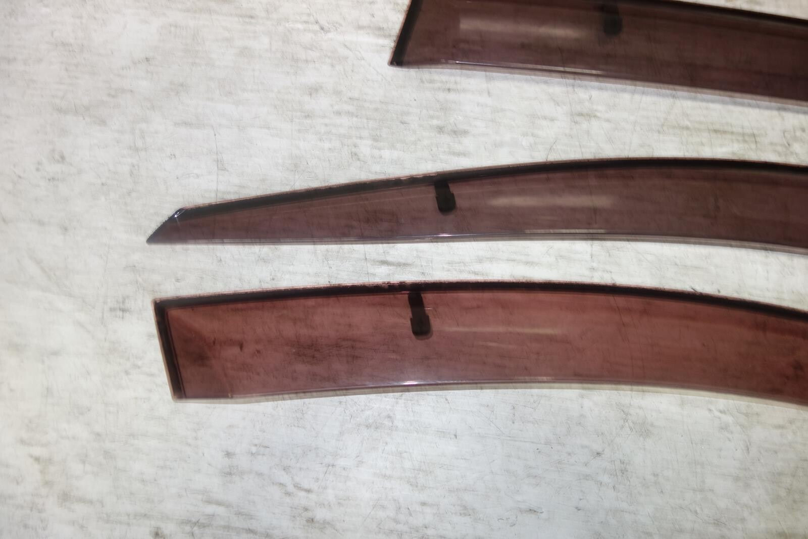 JDM Subaru Impreza WRX STi GVF Sedan Window Visors Rain Guards 2008-2014