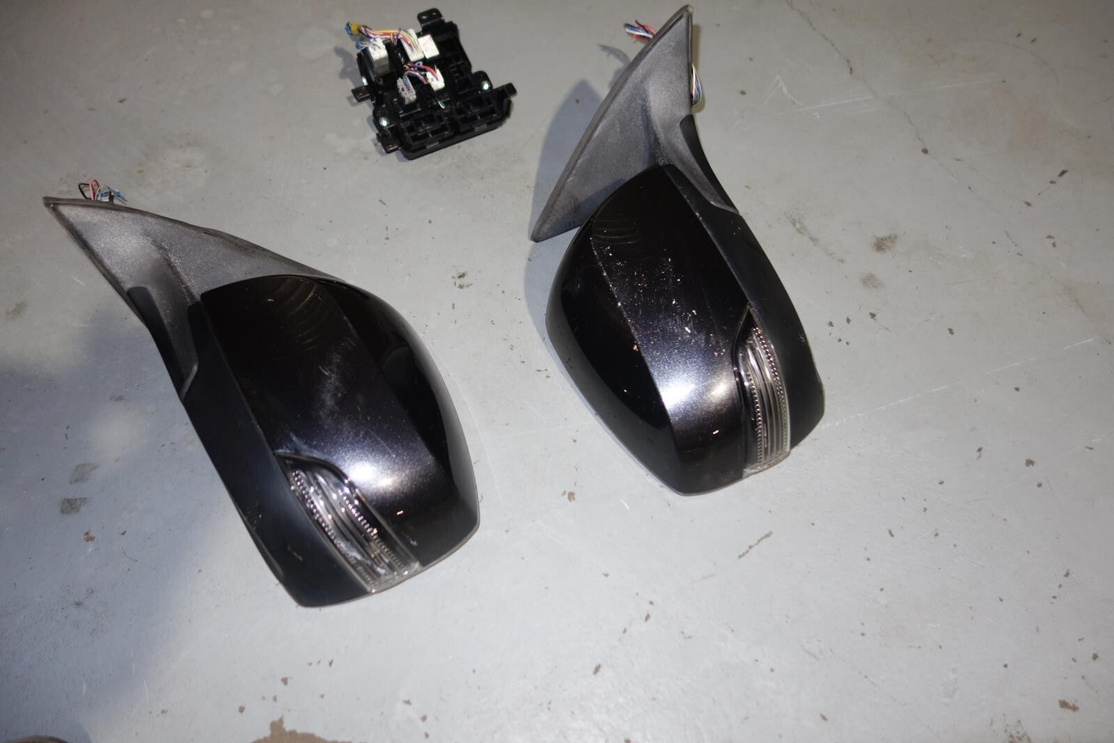 JDM 2010-2014 SUBARU LEGACY OEM POWER FOLDING MIRRORS AUTO FLIP BR BM