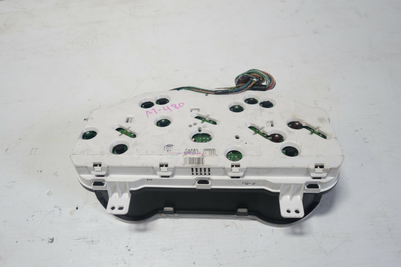 JDM 2002-2003 SUBARU IMPREZA WRX V7  AUTOMATIC GAUGE CLUSTER  SPEEDOMETER