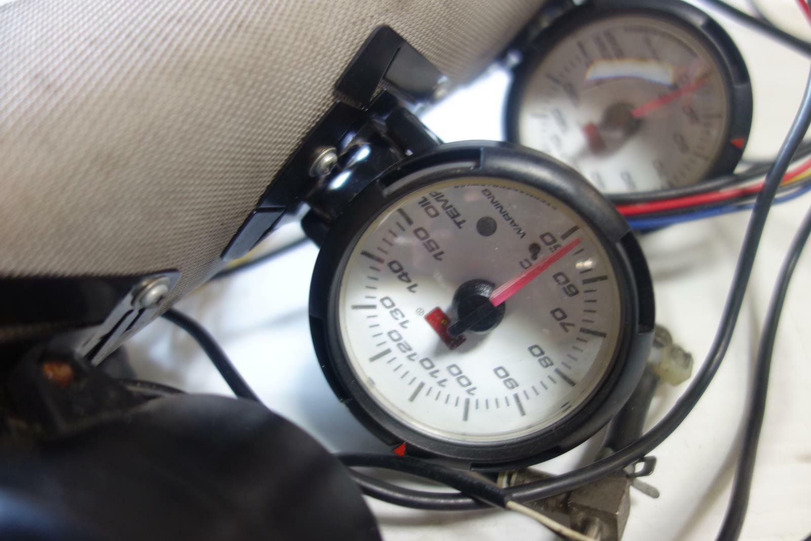 JDM Subaru Legacy Gauge Set Volts - Oil Press - Oil Temp - Water Temp 2005-2009