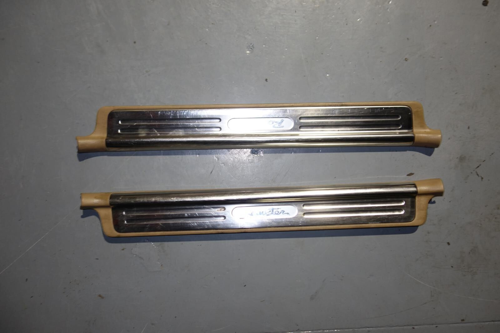 JDM 1998-2005 MAZDA MIATA ROADSTER NB8C DOOR SILL SCUFF KICK PLATE SET OEM