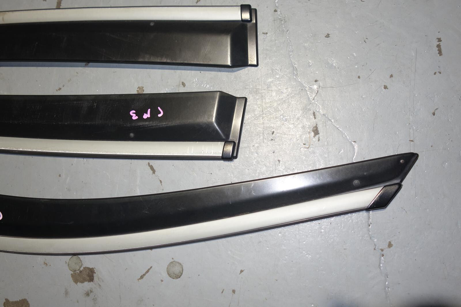 JDM Honda Accord Window Visors Rain Guards 2008 2009 210 2011 2012 CP3 Sedan