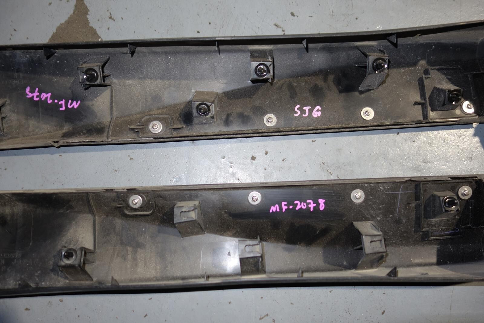 JDM 2012-2018 SUBARU FORESTER SJG OEM SIDE SKIRTS SKIRT MK4 SJ