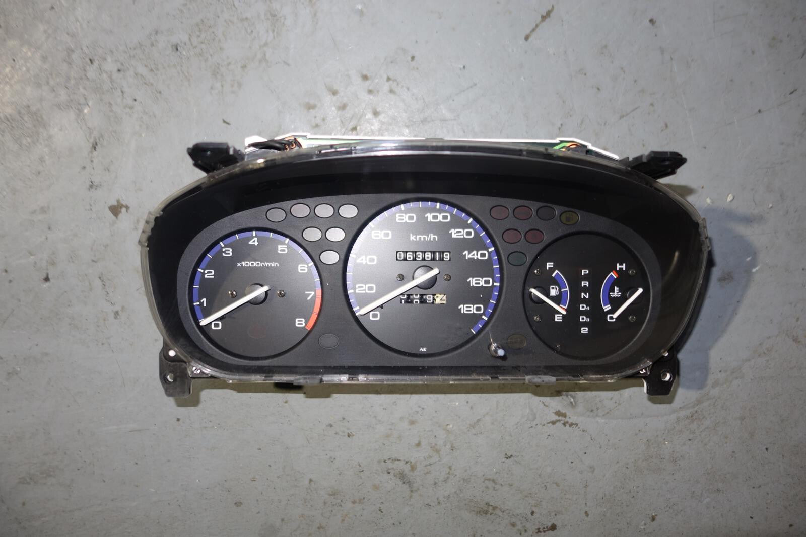 JDM 1996-2000 HONDA DOMANI ACURA 1.6 EL GAUGE CLUSTER AUTOMATIC SPEEDOMETER