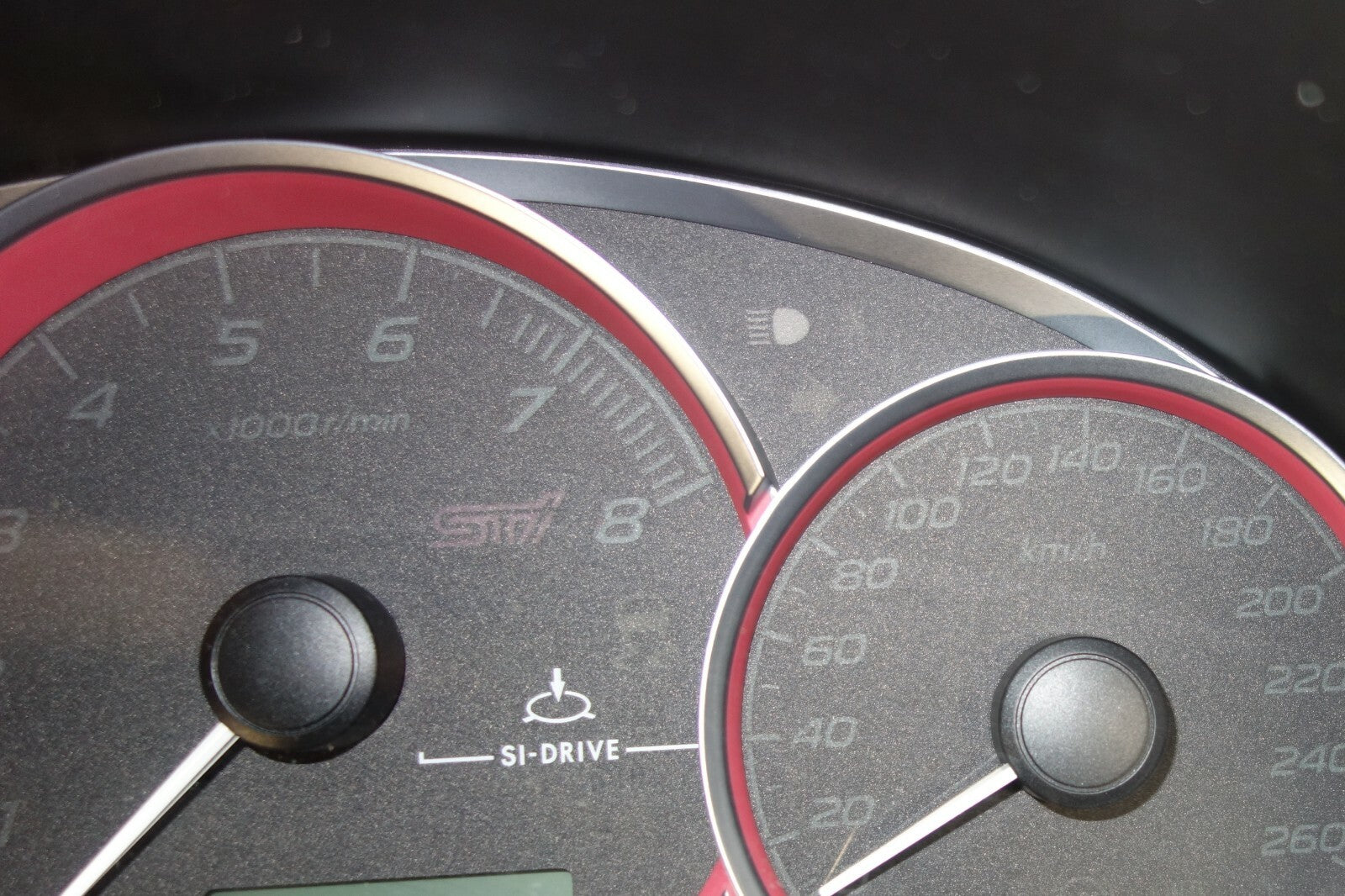 JDM Subaru Impreza WRX STi Gauge Cluster Speedometer 260km/h GRB GVB 2008-2014