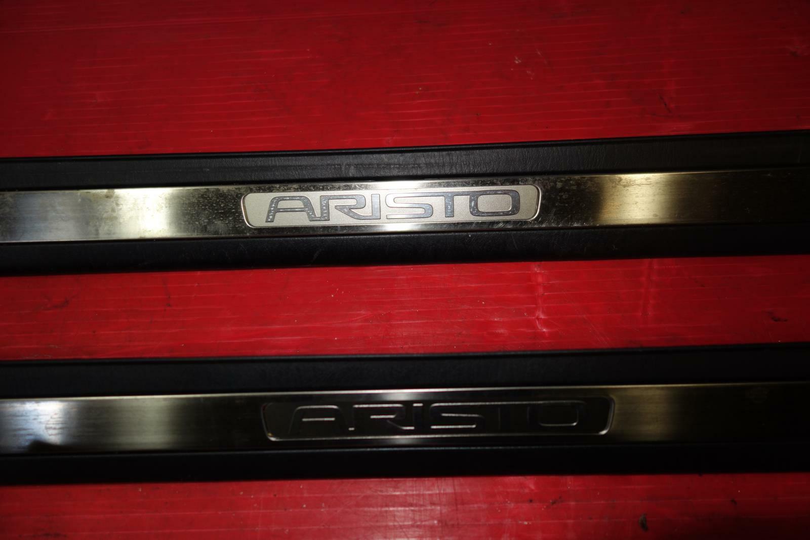 JDM Lexus GS300 GS400 GS430 / Aristo JZS161 OEM  Door Sills Plates Steps #6162