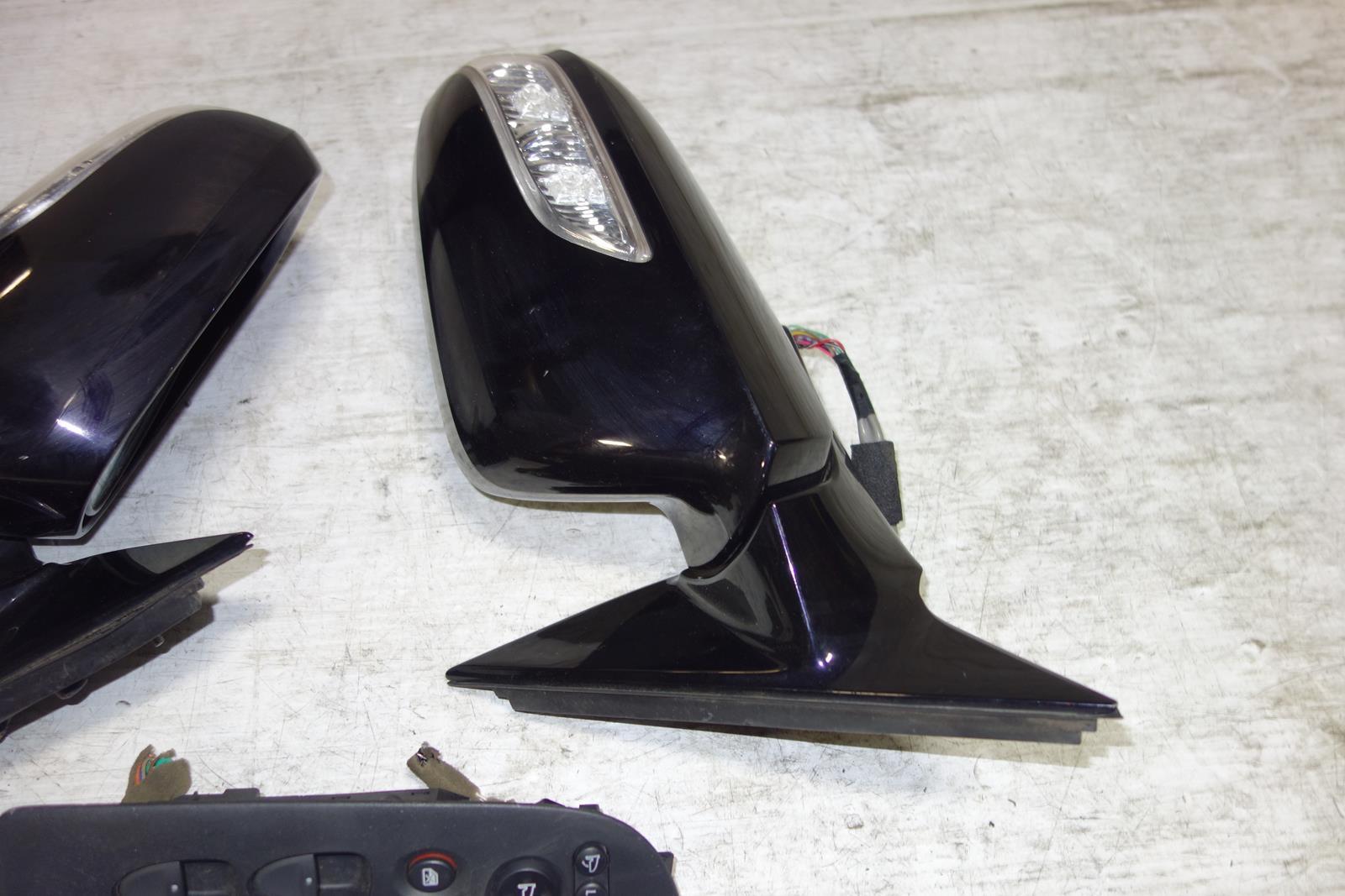 JDM Honda Accord CP3 Power Folding Mirrors Auto Flip OEM With Switch 2008-2012