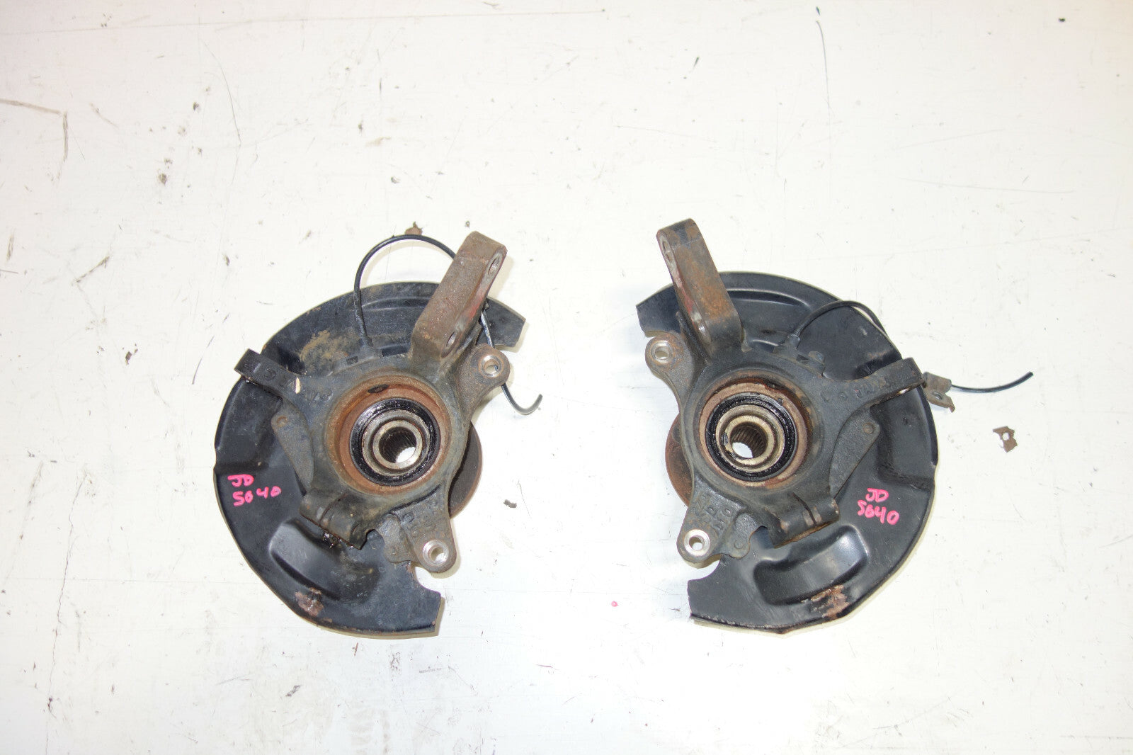 2002-2007 JDM Subaru Impreza Wrx Sti Front Spindles Hubs Knuckles Bearings 5X100