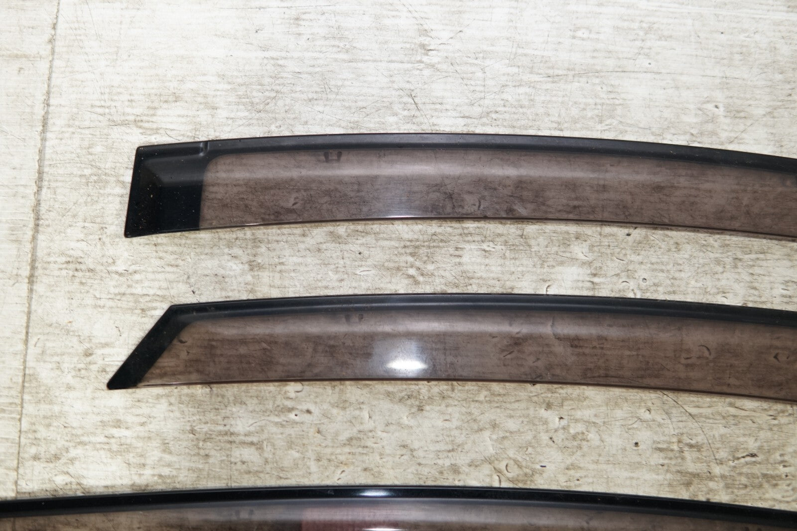 JDM TOYOTA PRIUS OEM WINDOW VISOR RAIN GUARDS ZVW30 2010-2015 MF-495