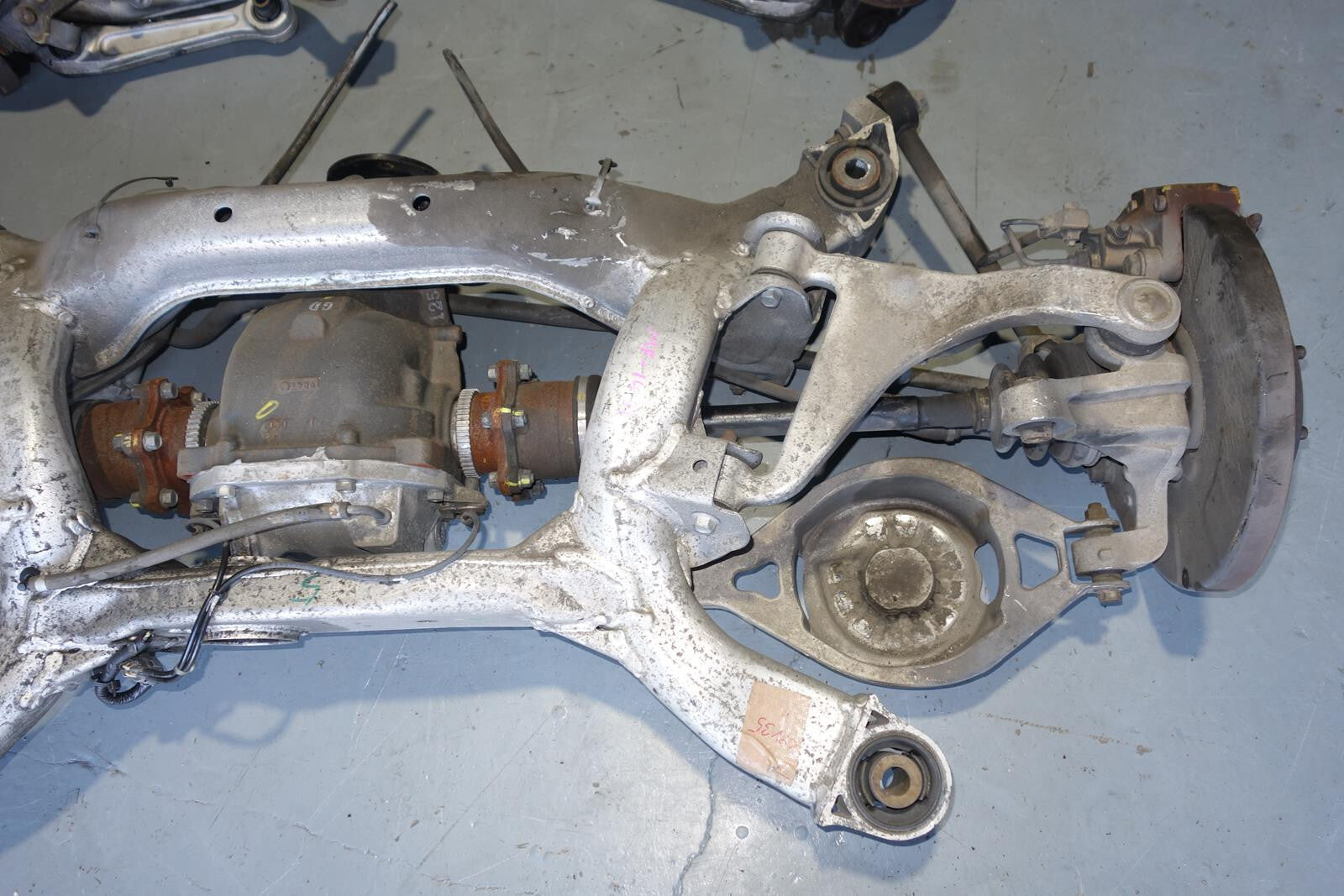 03-07 Infiniti G35 Coupe Front Rear M/T LSD Differential Brembo Brakes Subframe