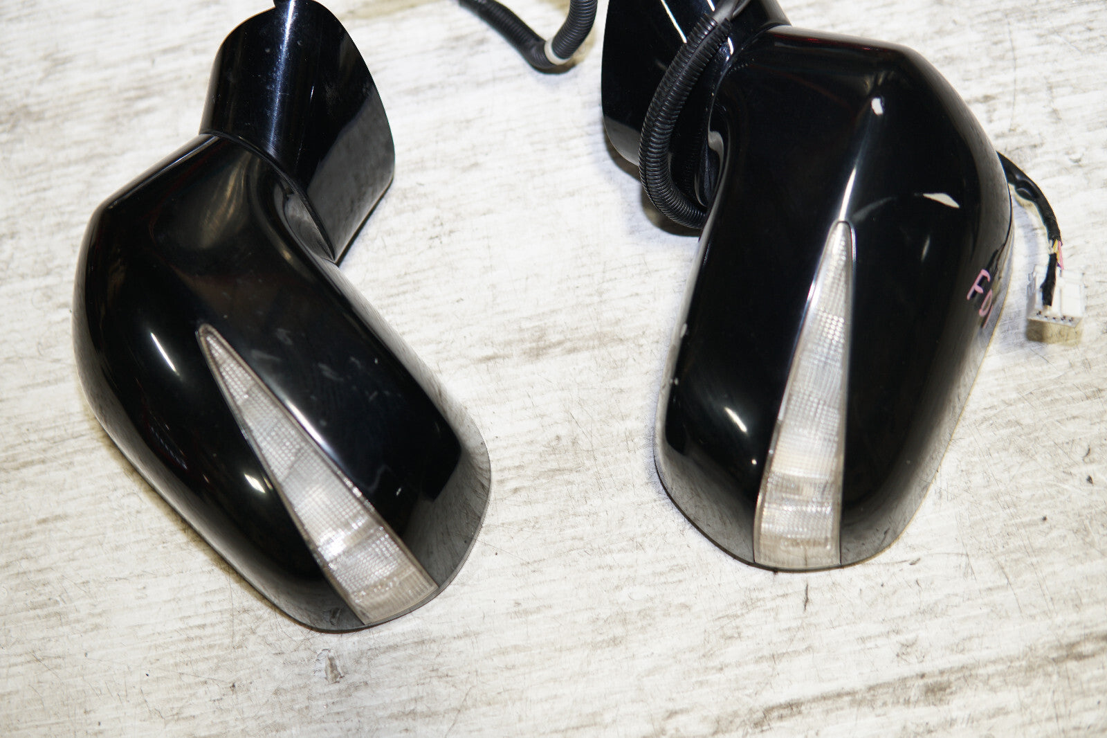 JDM Honda Civic CSX FD1 FD2 Power Folding Mirrors w/ Signal Lights 2006-2011 OEM