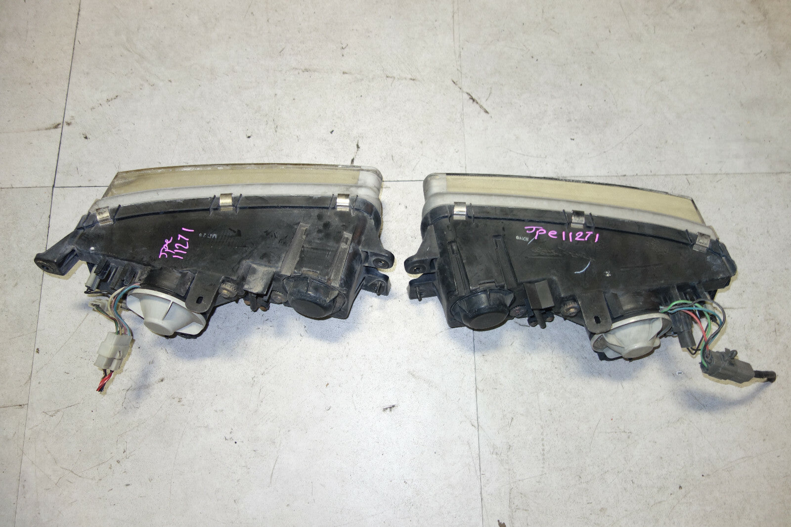 JDM Mazda Eunos Cosmo Head Lamps Headlights OEM JC3SE Head Lights