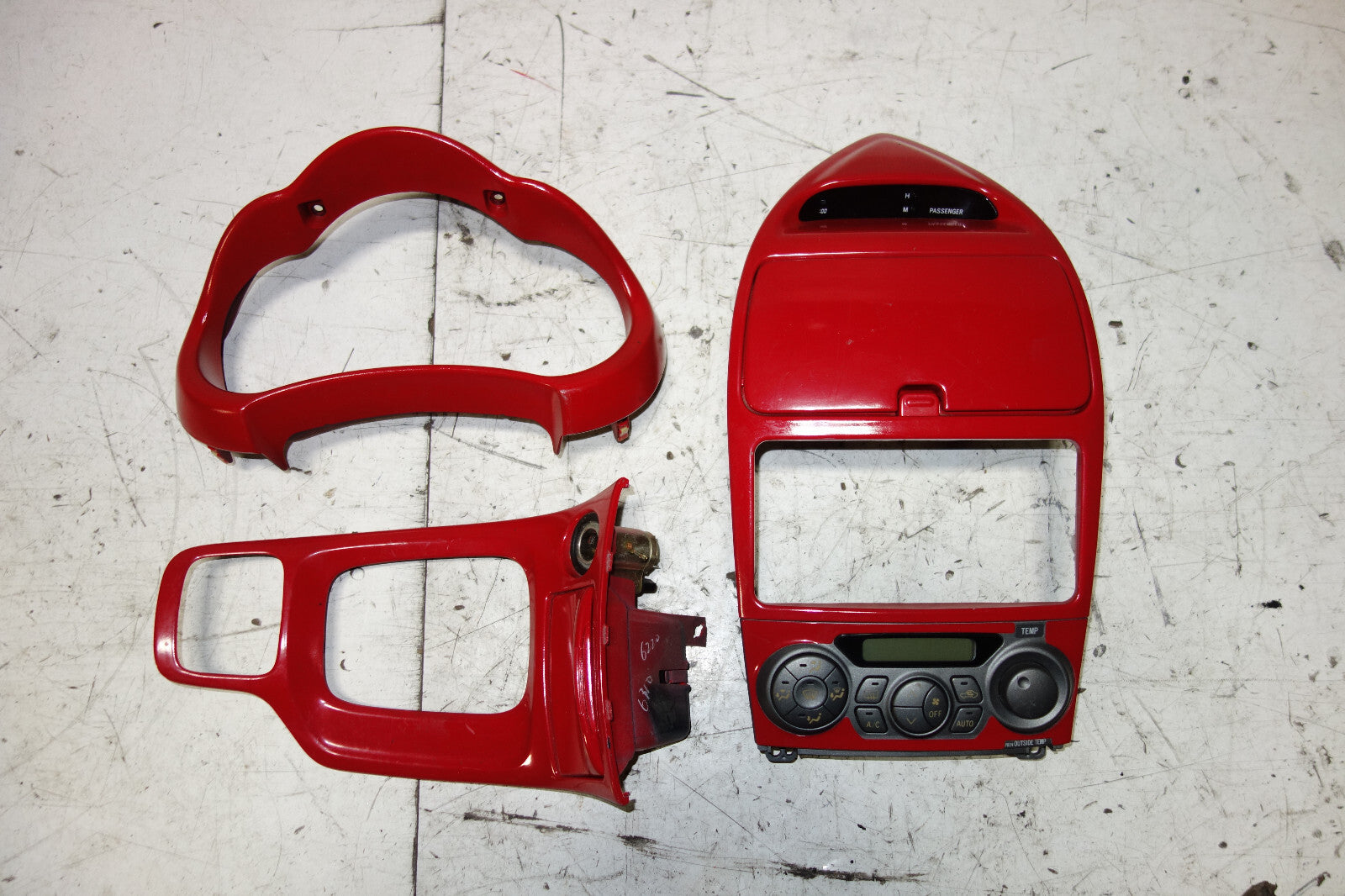 JDM Toyota Celica GTS Climate Control Shifter Trim Cluster Bezel Trim 2003-2005