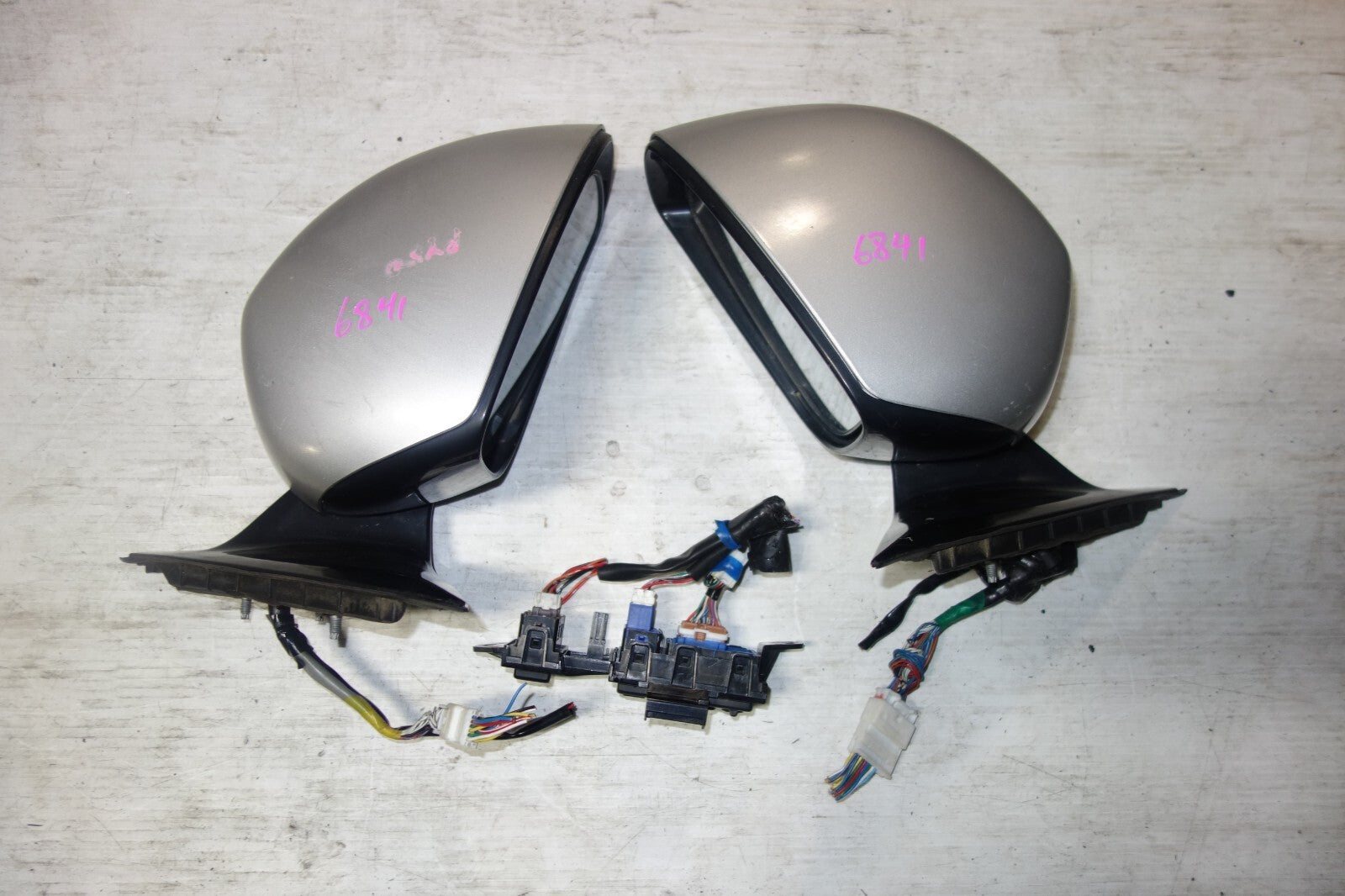 JDM Nissan Fuga Y50 Infiniti M35 M45 Power Folding Mirrors 2004-2009 Switch