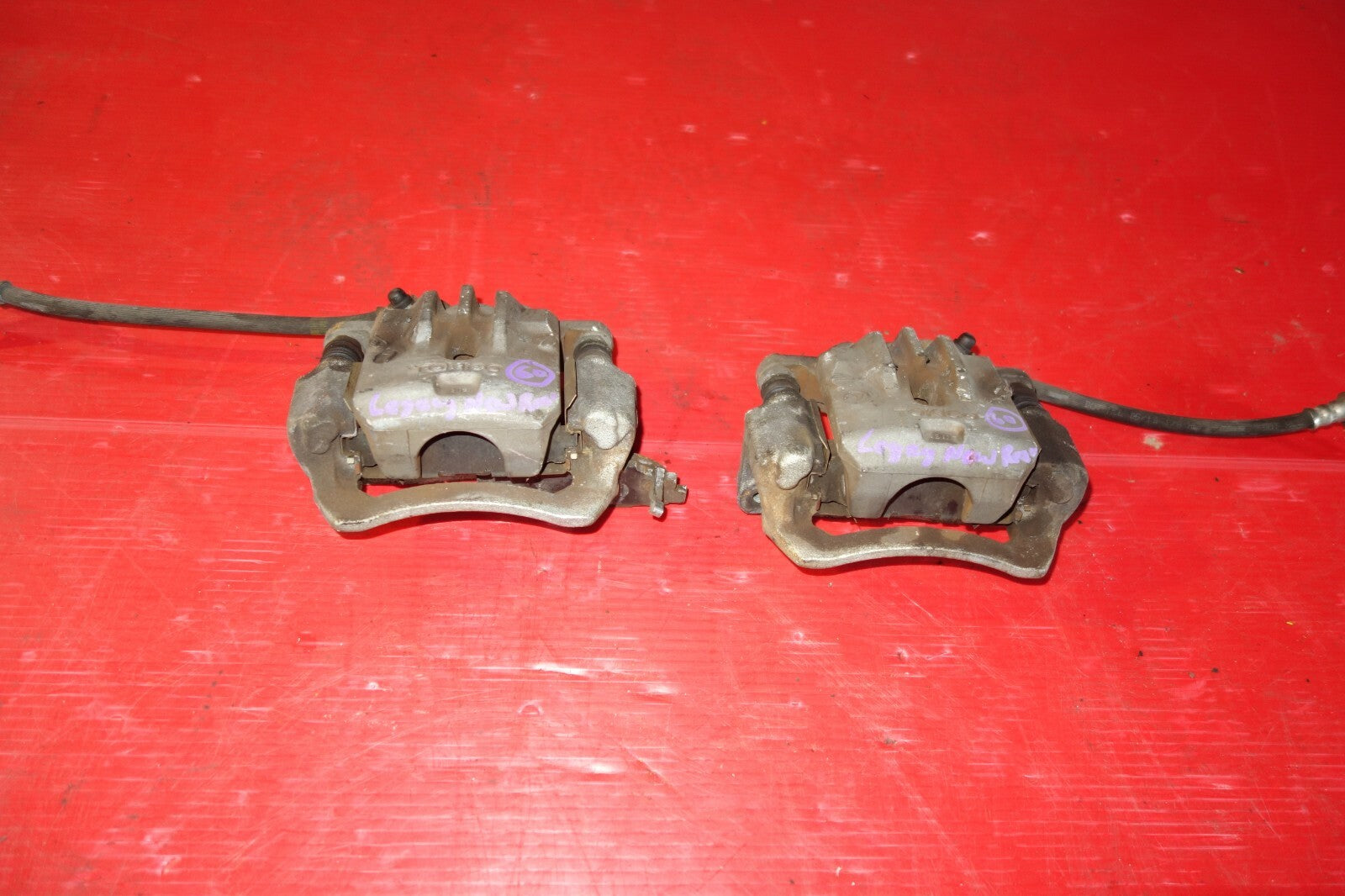 JDM Subaru Legacy OEM Rear Brake Calipers Non Turbo 2005-2009 #6347