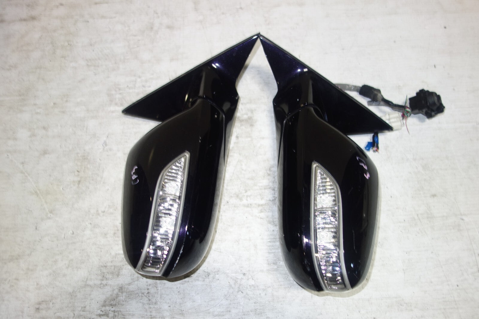 JDM Honda Accord Power Folding Door Mirror & Switch Signal Light 2008-2012 #6890
