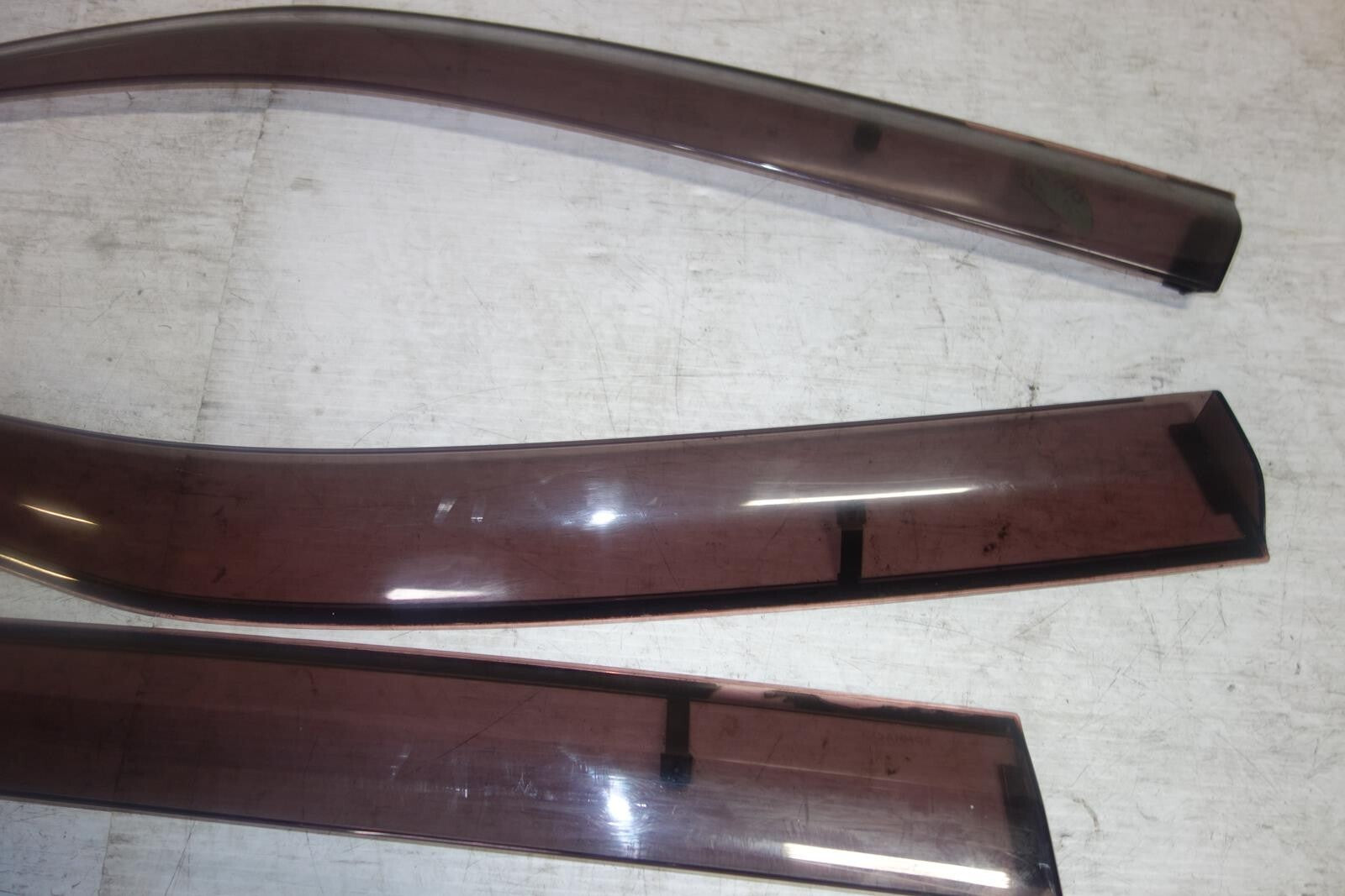 JDM Subaru Forester STi SH9 Window Visors Rain Guards OEM 2009-2013