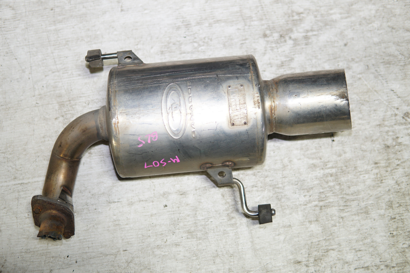 JDM Subaru Legacy / Outback Ganador Exhaust Muffler Only one  2005-2009 MF-507
