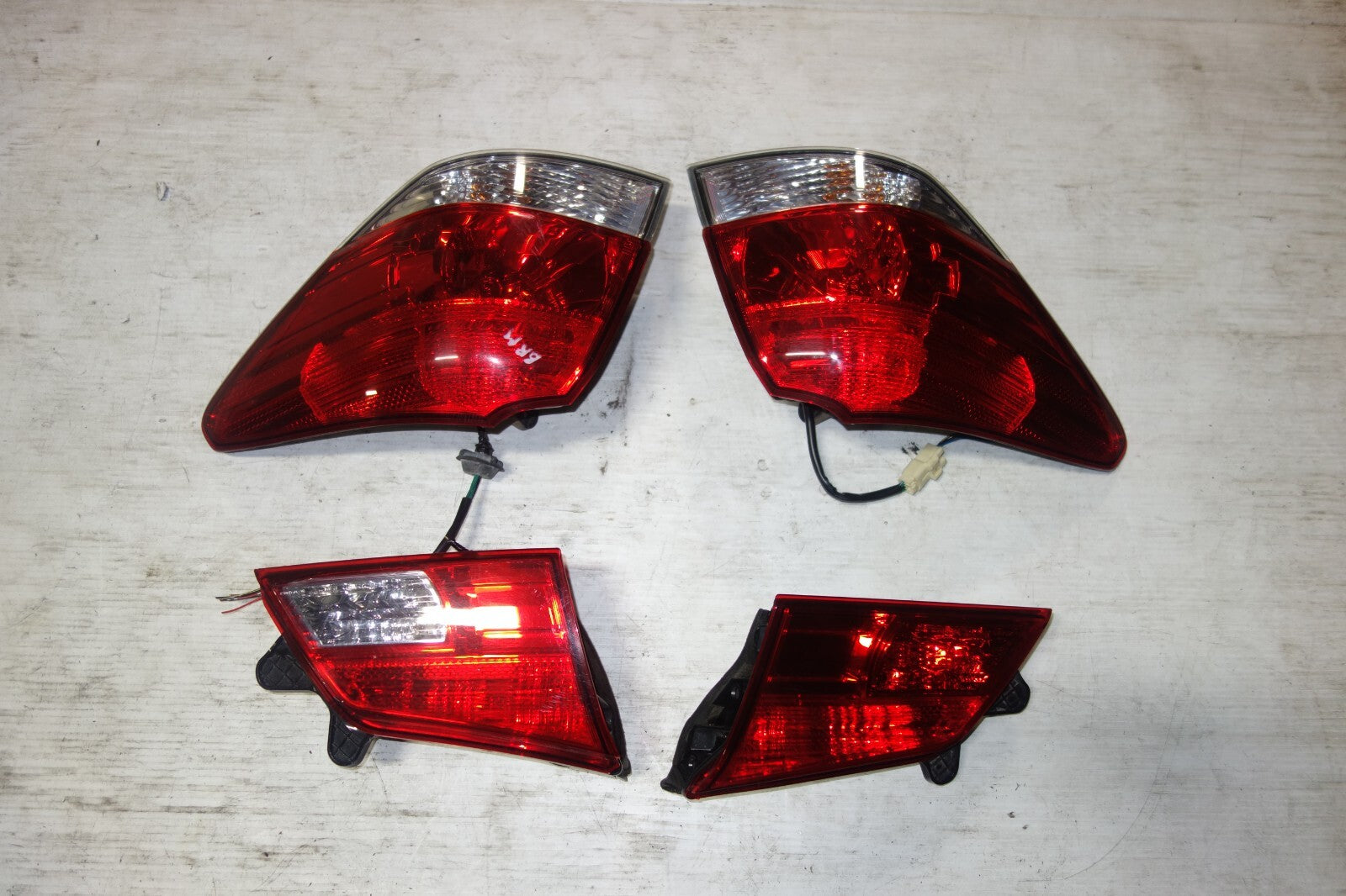 JDM Subaru Legacy BR9 Wagon Taillights Tail Lamps 2010 2011 2012 2013 2014