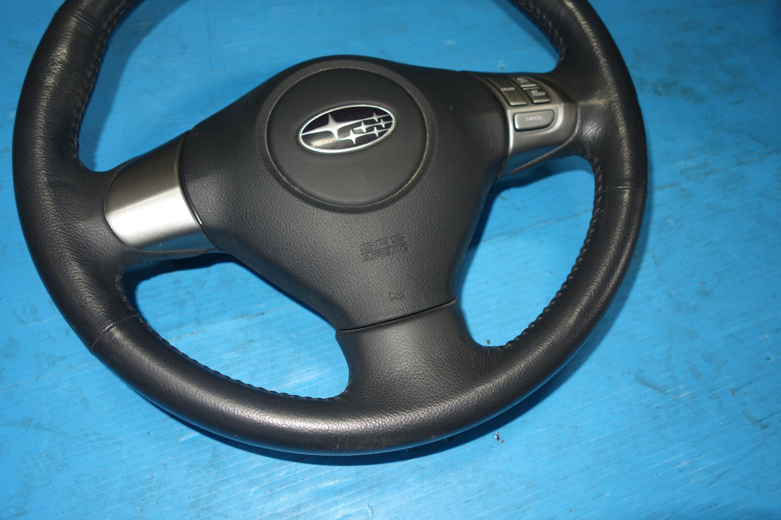 JDM Subaru Impreza WRX STi Forester Legacy Outback Steering Wheel & Hub #5772