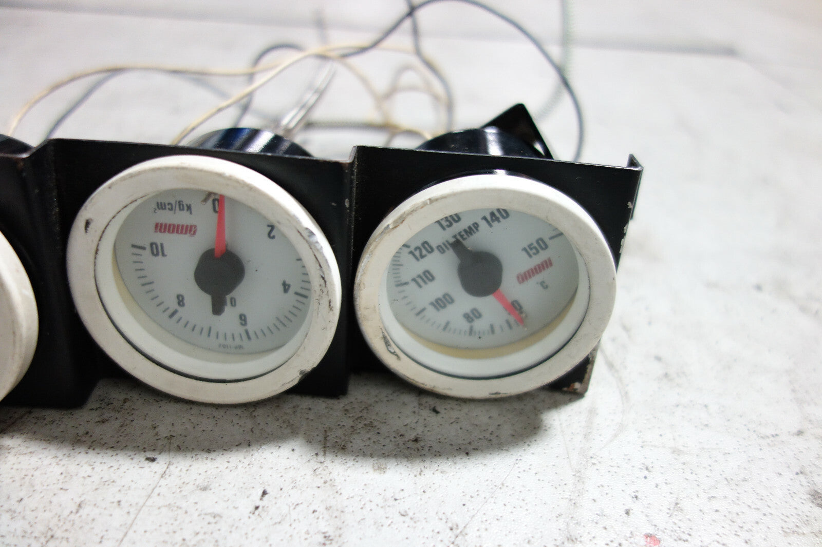 JDM Subaru Impreza WRX STi OMONI GC8 GF8 Triple Gauge Volt Water Oil Temperature