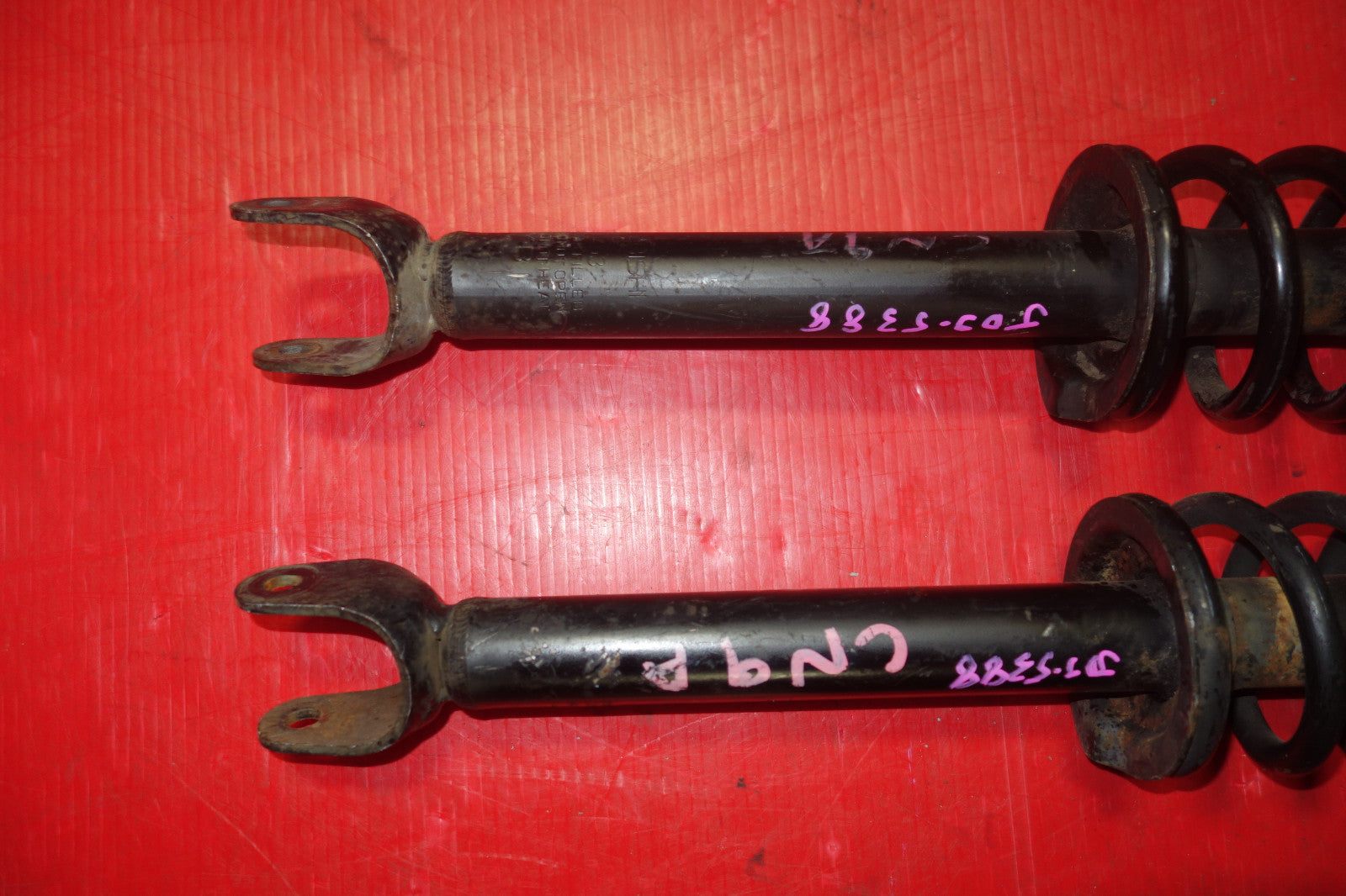 JDM Mitsubishi Lancer Evo4 OEM Rear Shocks Struts Left Right CN9A 1996-1998