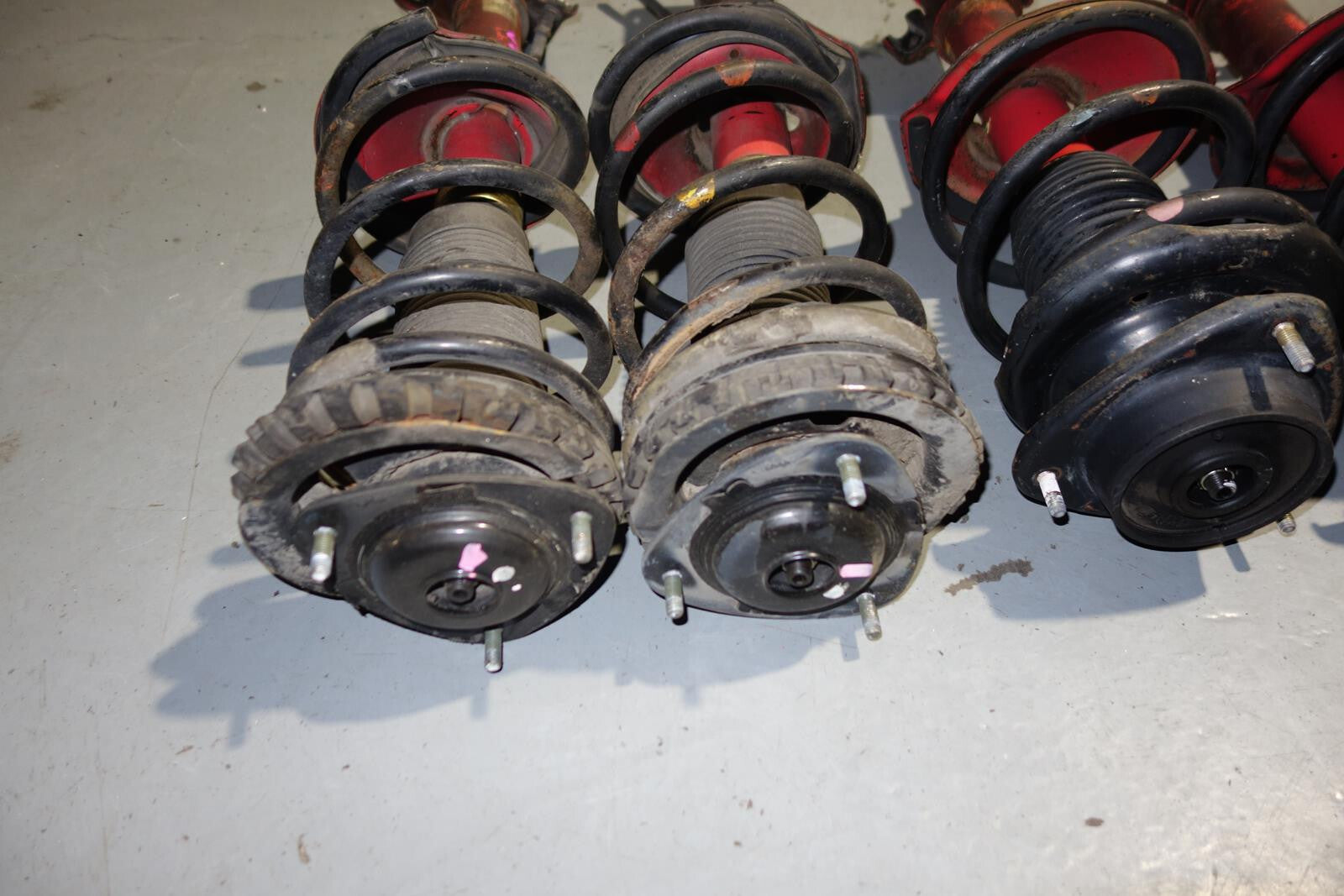JDM Subaru Impreza WRX STi 5x100 Shocks Coil Springs Struts 2002-2007 V8 V7 V9