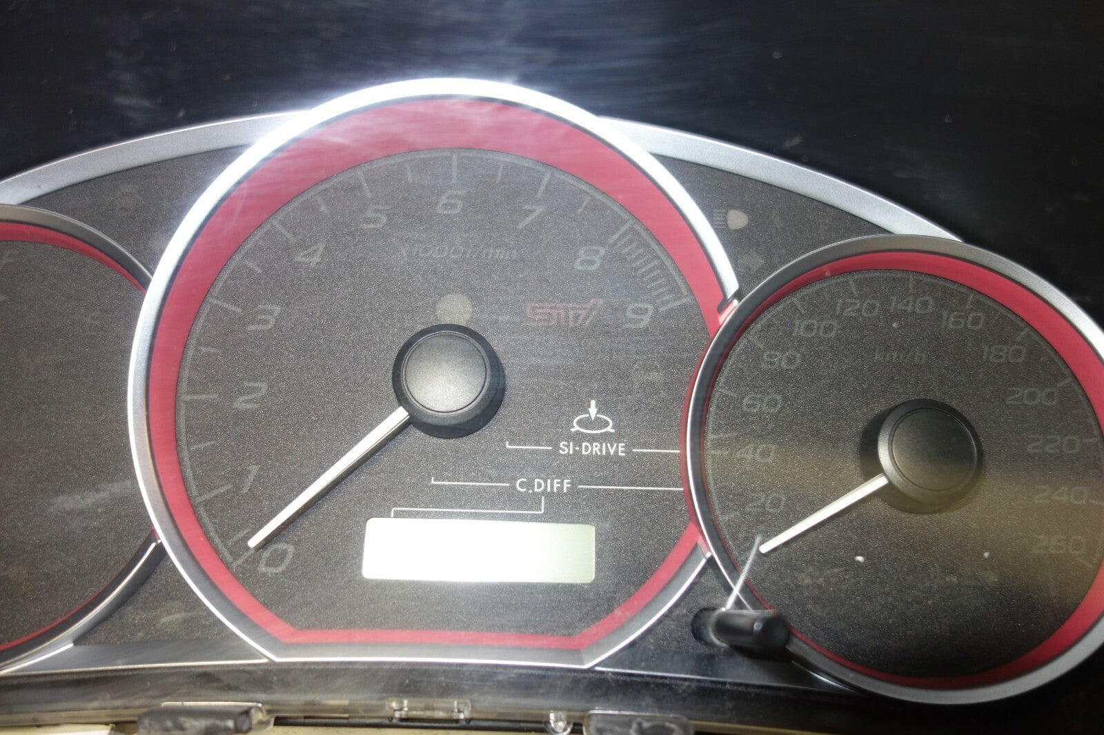 JDM Subaru Impreza WRX STI 6 Speed Manual Gauge Cluster 260KM/H 2008-2014