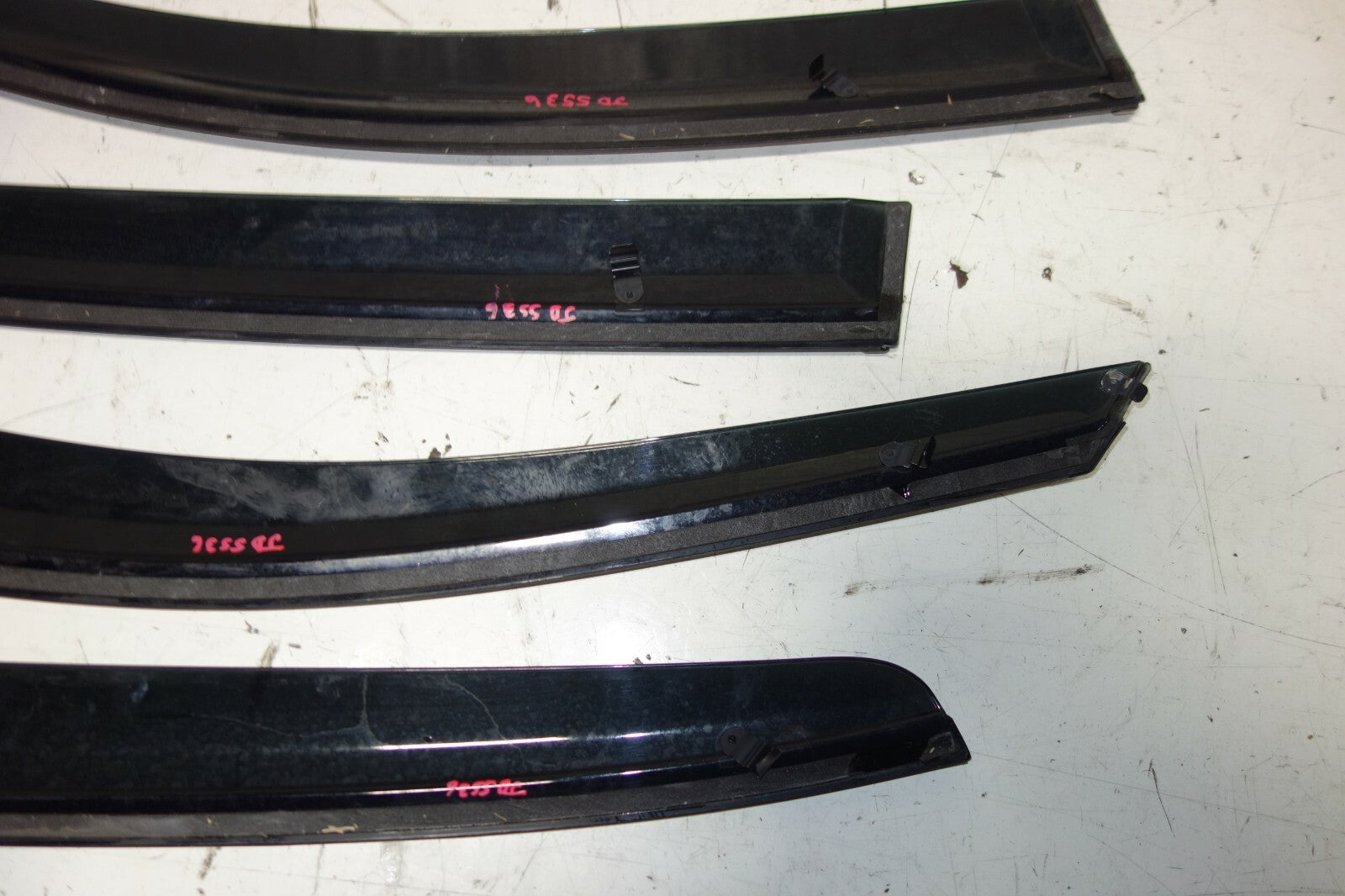 JDM Fit Honda INSPIRE ACCORD CP2 CP3 Rain Guards Window Visors Modulo 2008-2012