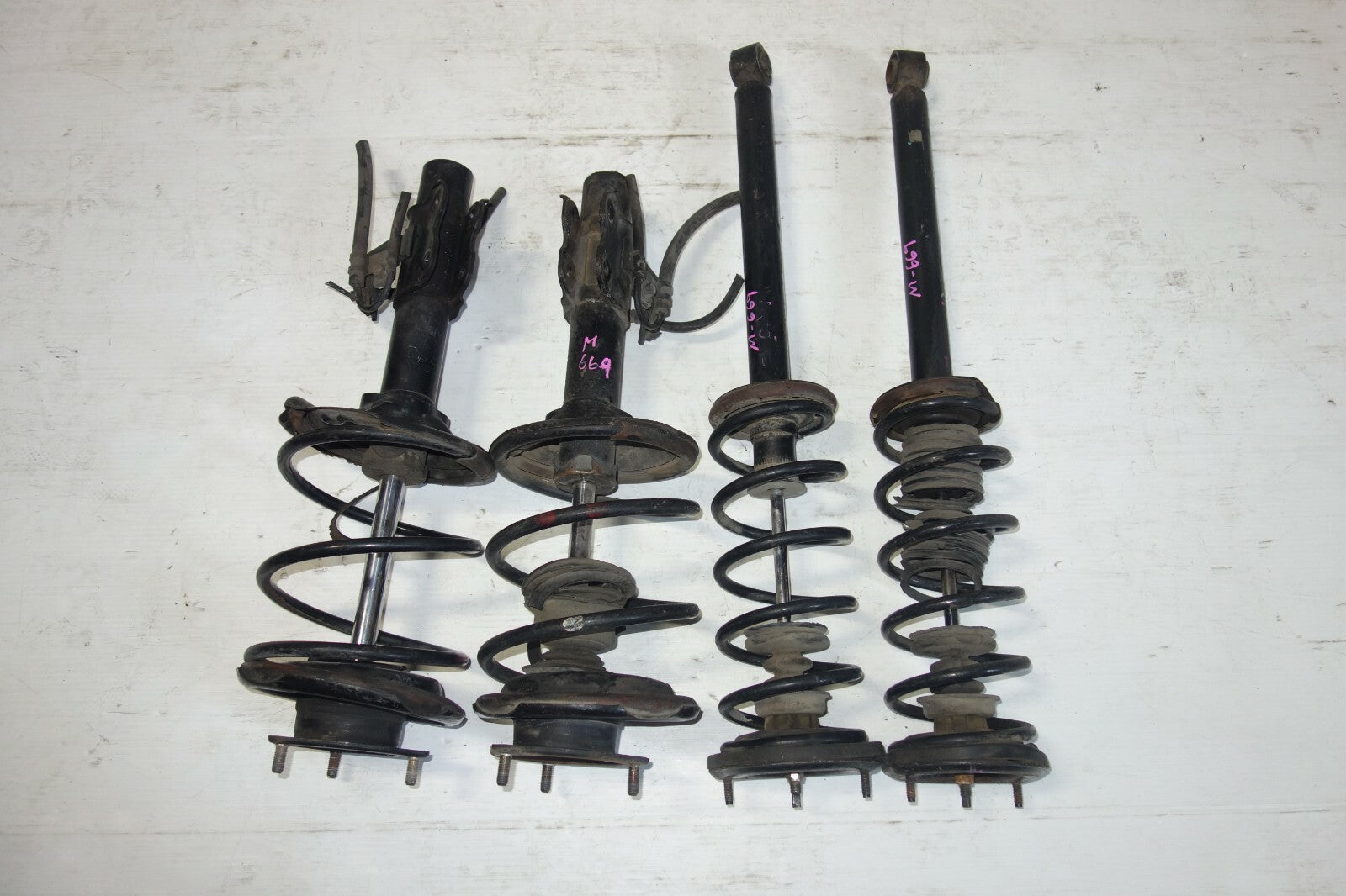 JDM 1995-1998 NISSAN 240SX S14 OEM FRONT & REAR SHOCKS STRUT FRONT & REAR LH LR