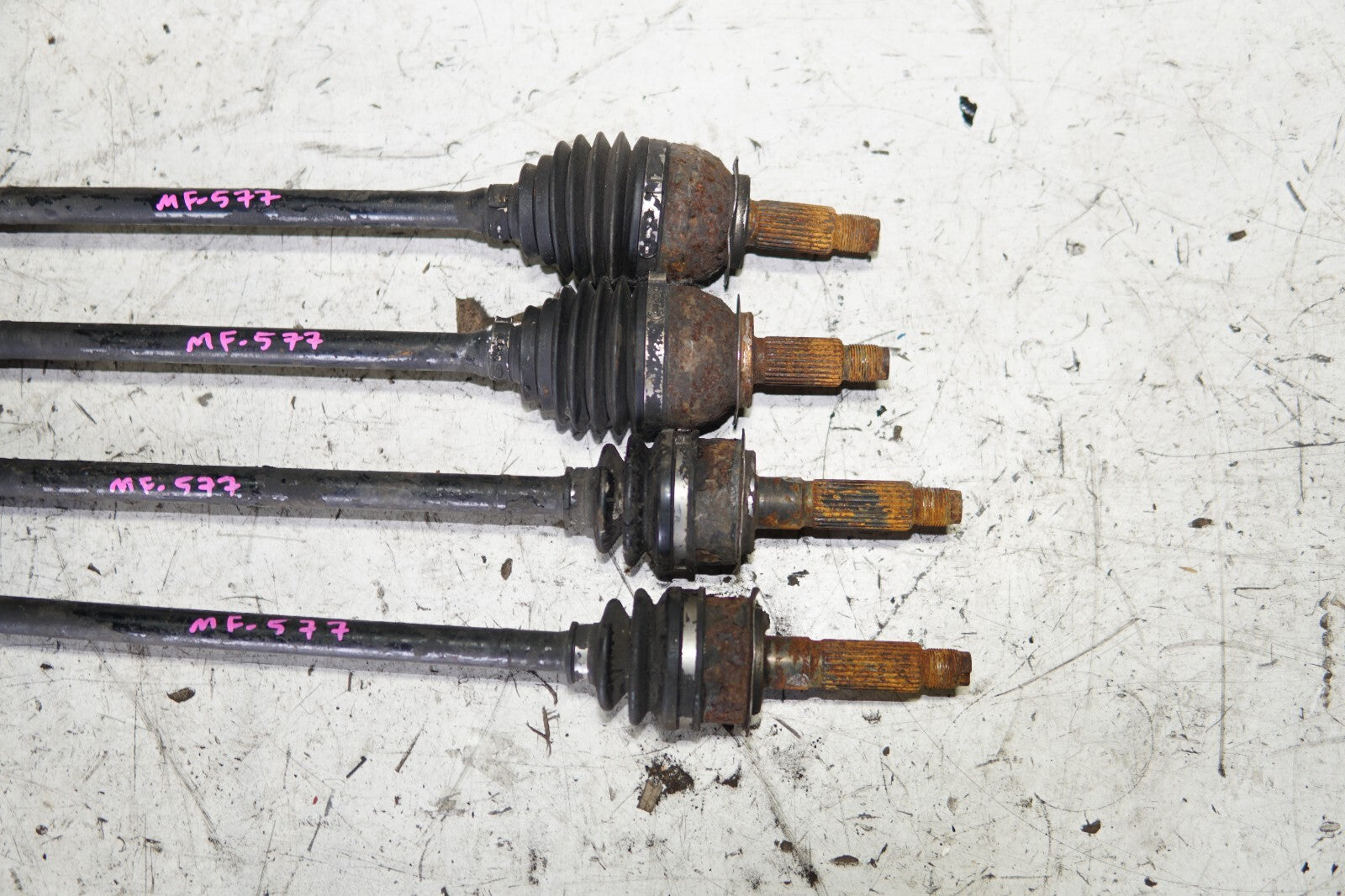 JDM 2005-2009 Subaru Legacy Front & Rear CV Axles Drive Shafts Axle 2005-2009
