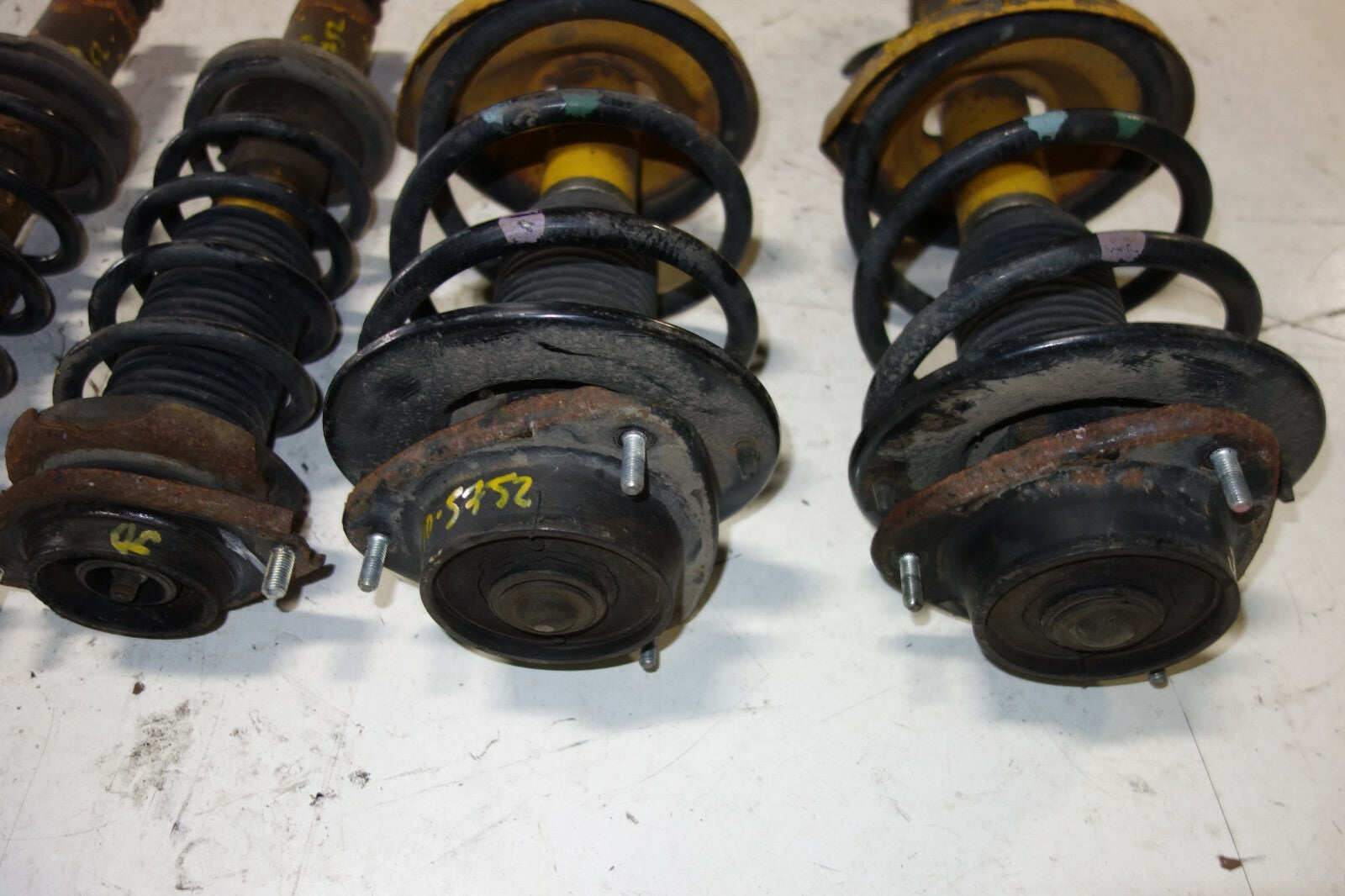 JDM Subaru Legacy Bilstein Shocks Spring Strut 2005 2006 2007 2008 2009 Set