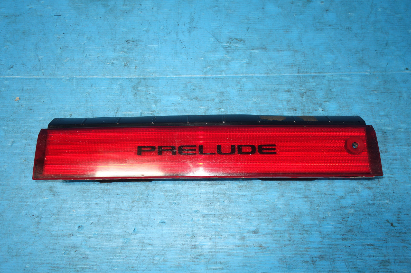 JDM Honda Prelude OEM Rear Center Garnish Ba4 BA5 1990 1991 Red #5155
