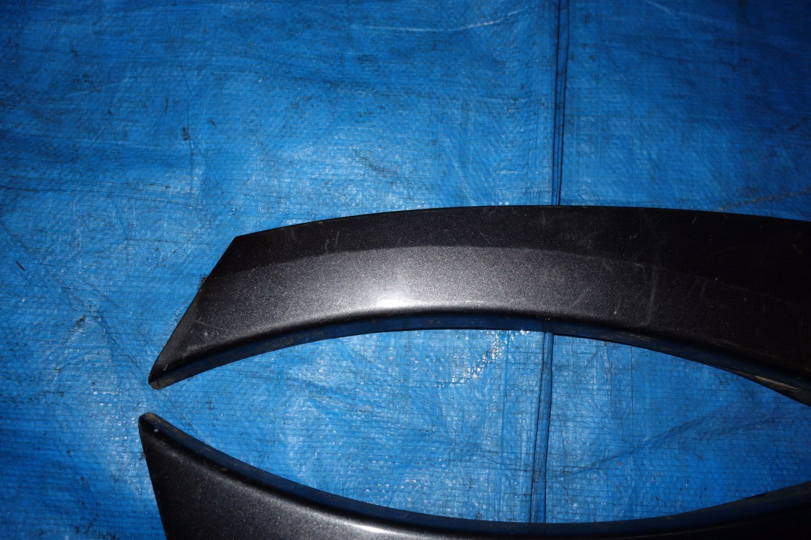 JDM Subaru Legacy OEM Quarter Panel Trim Moulding Molding Black Pair 2005-2009
