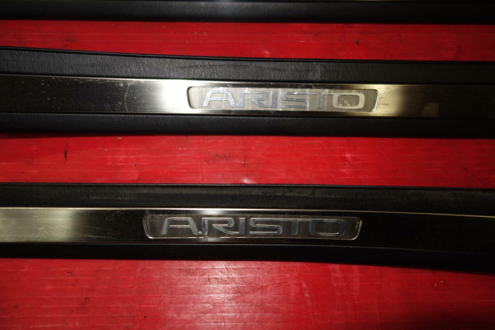 JDM Lexus GS300 GS400 GS430 / Aristo JZS161 OEM  Door Sills Plates Steps #6162