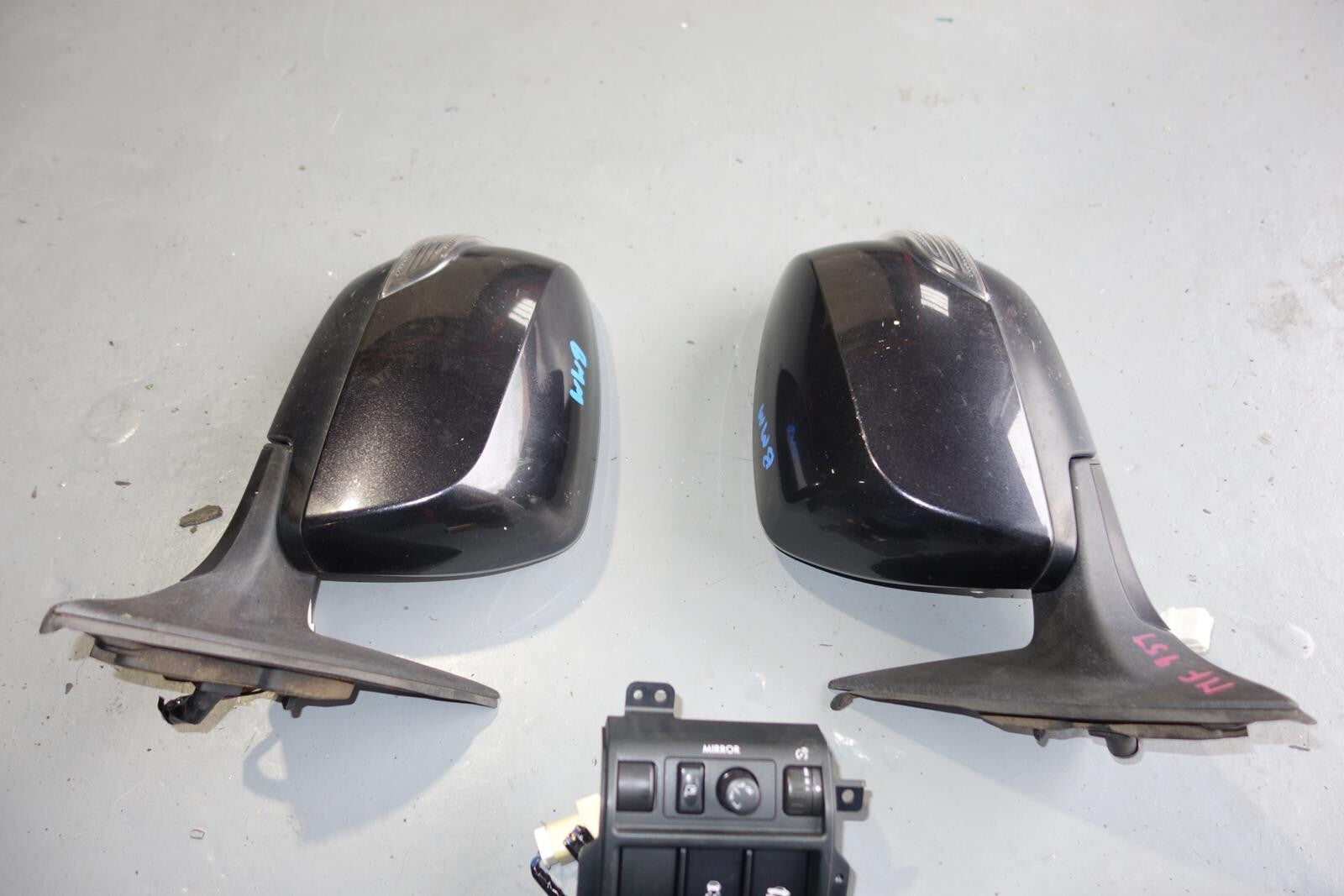 JDM 2010-2014 SUBARU LEGACY OEM POWER FOLDING MIRRORS SWITCH AUTO FLIP BR BM